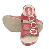 Women's Softy Slippers R-1 - Maroon, Women, Slippers, Chase Value, Chase Value