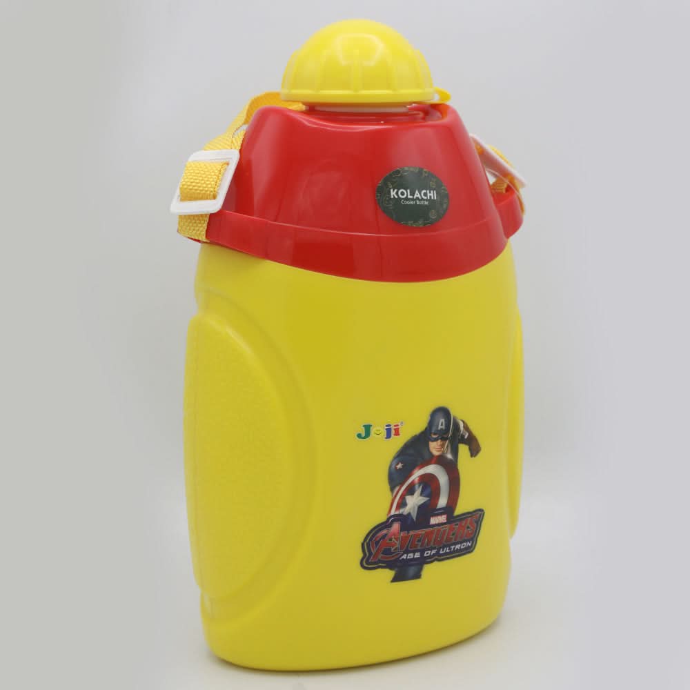 Kolachi Water Bottle JZ-1100 - Yellow, Kids, Tiffin Boxes And Bottles, Chase Value, Chase Value