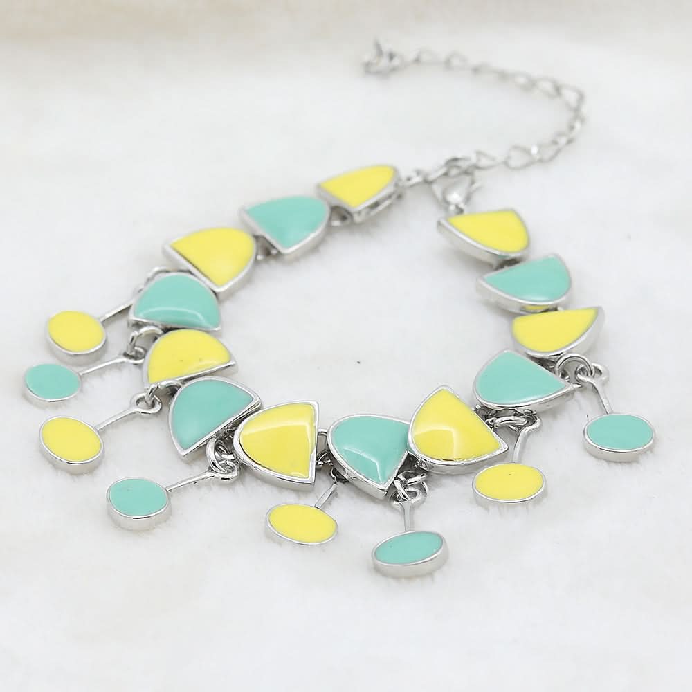 Women's Meena Bracelet - Yellow, Women, Bangles & Bracelets, Chase Value, Chase Value