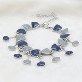 Women's Meena Bracelet - Navy Blue, Women, Bangles & Bracelets, Chase Value, Chase Value