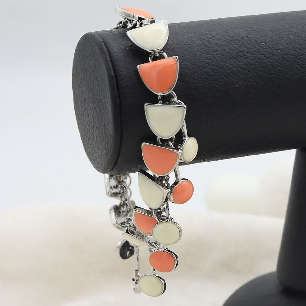Women's Meena Bracelet -Peach, Women, Bangles & Bracelets, Chase Value, Chase Value