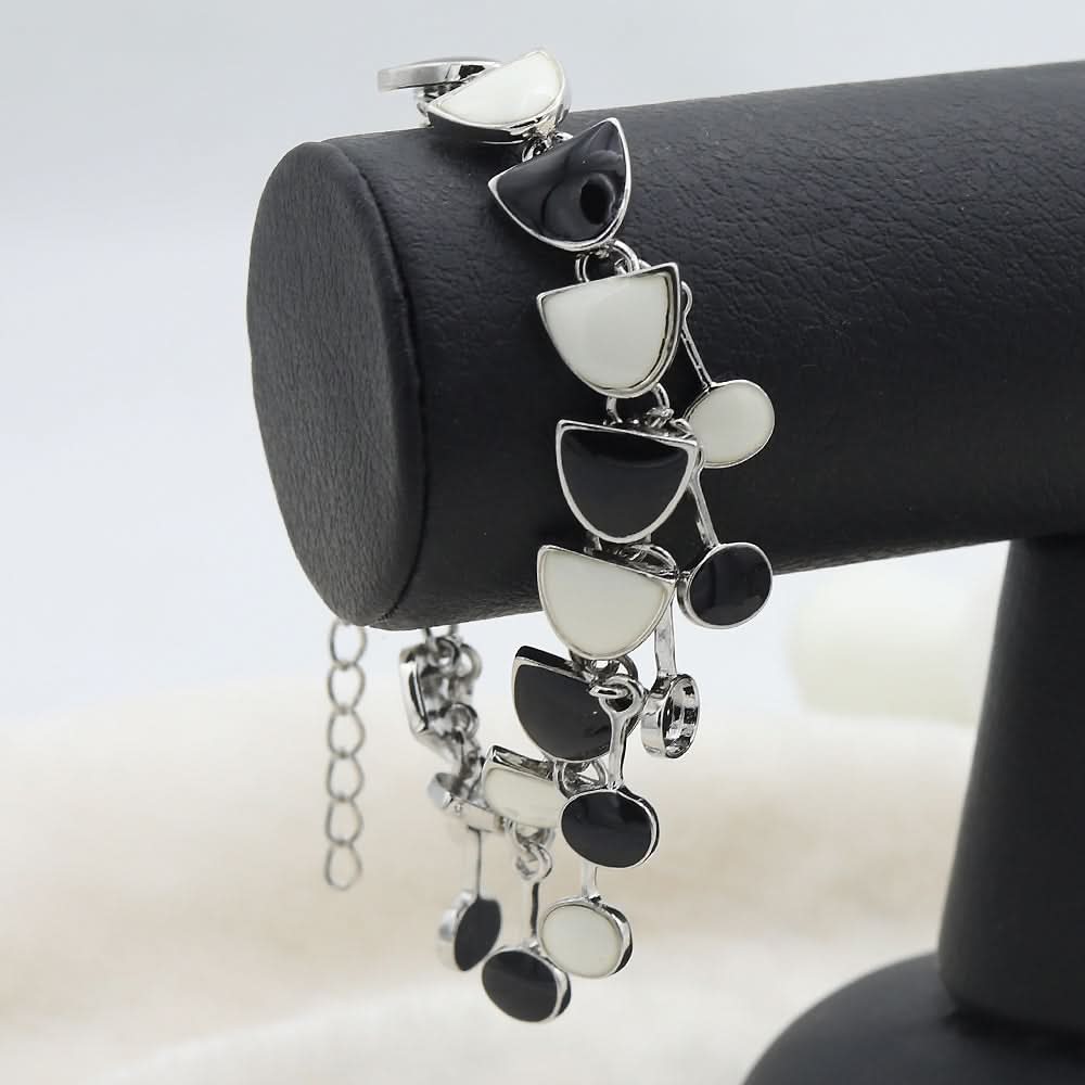 Women's Meena Bracelet - Black, Women, Bangles & Bracelets, Chase Value, Chase Value