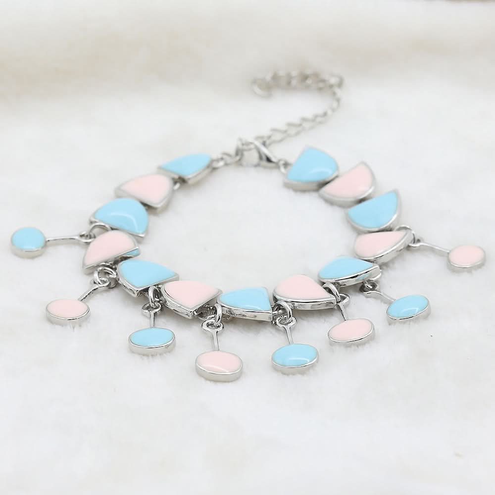 Women's Meena Bracelet - Pink, Women, Bangles & Bracelets, Chase Value, Chase Value