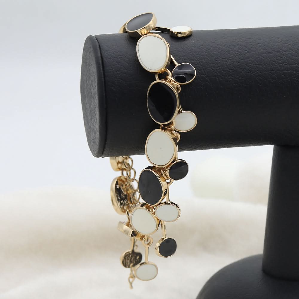 Women's Meena Bracelet - Black, Women, Bangles & Bracelets, Chase Value, Chase Value