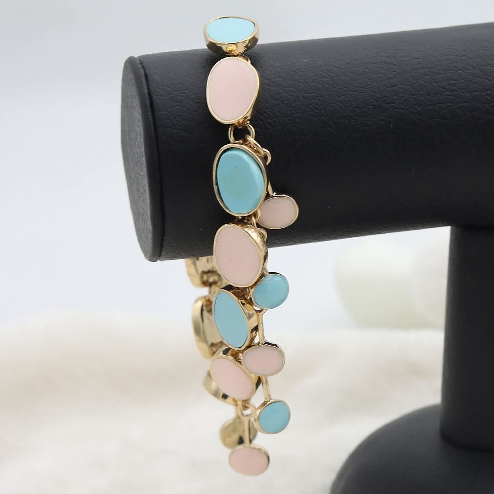 Women's Meena Bracelet - Pink, Women, Bangles & Bracelets, Chase Value, Chase Value