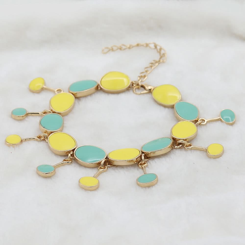Women's Meena Bracelet - Yellow, Women, Bangles & Bracelets, Chase Value, Chase Value