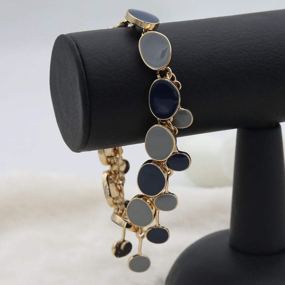 Women's Meena Bracelet - Navy Blue, Women, Bangles & Bracelets, Chase Value, Chase Value