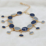Women's Meena Bracelet - Navy Blue, Women, Bangles & Bracelets, Chase Value, Chase Value