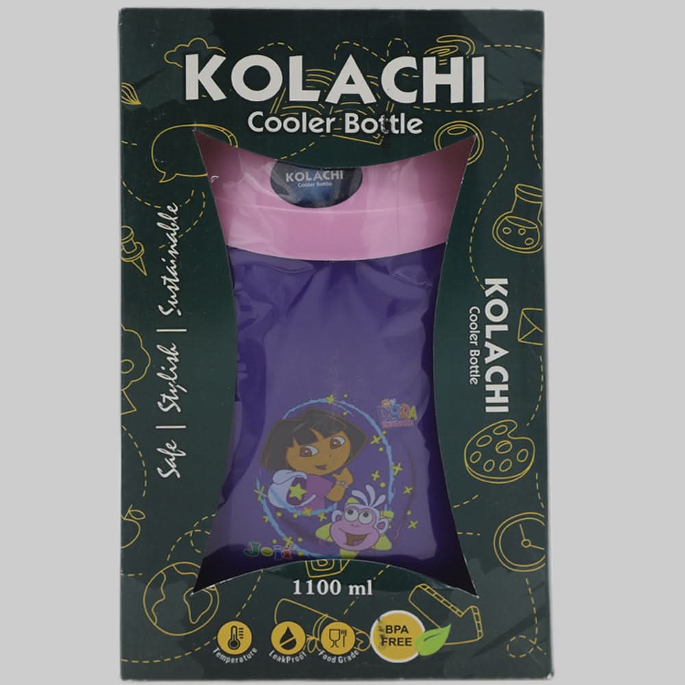 Kolachi Water Bottle JZ-1100 - Purple, Kids, Tiffin Boxes And Bottles, Chase Value, Chase Value