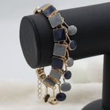 Women's Meena Bracelet - Navy Blue, Women, Bangles & Bracelets, Chase Value, Chase Value