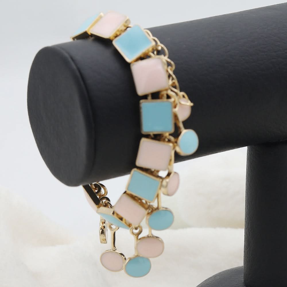 Women's Meena Bracelet - Pink, Women, Bangles & Bracelets, Chase Value, Chase Value