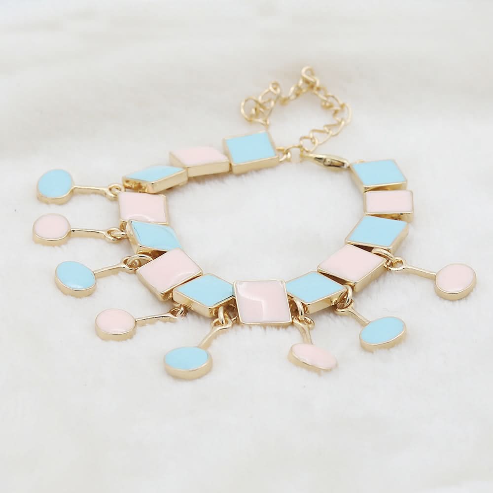 Women's Meena Bracelet - Pink, Women, Bangles & Bracelets, Chase Value, Chase Value