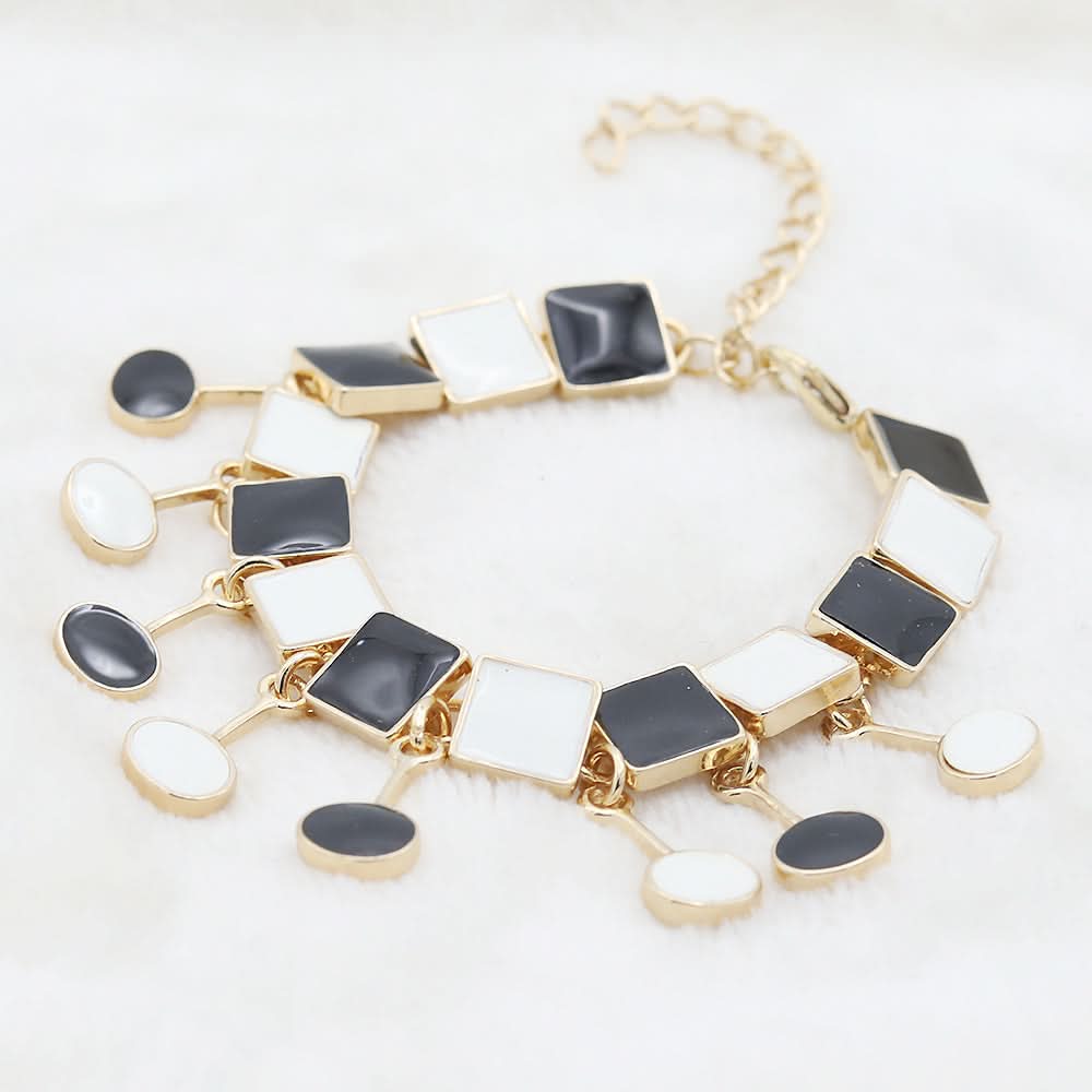 Women's Meena Bracelet - Black, Women, Bangles & Bracelets, Chase Value, Chase Value