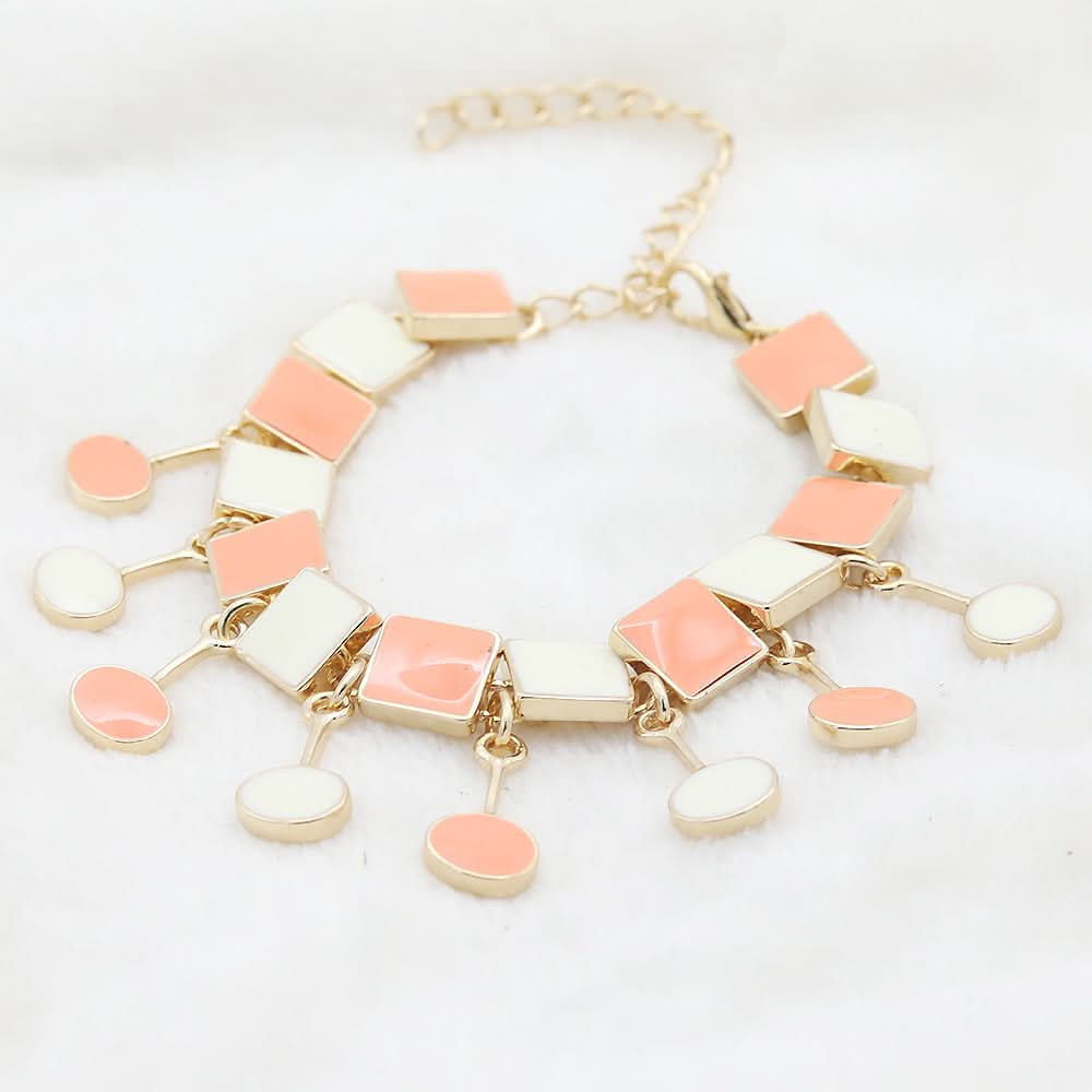 Women's Meena Bracelet - peach, Women, Bangles & Bracelets, Chase Value, Chase Value