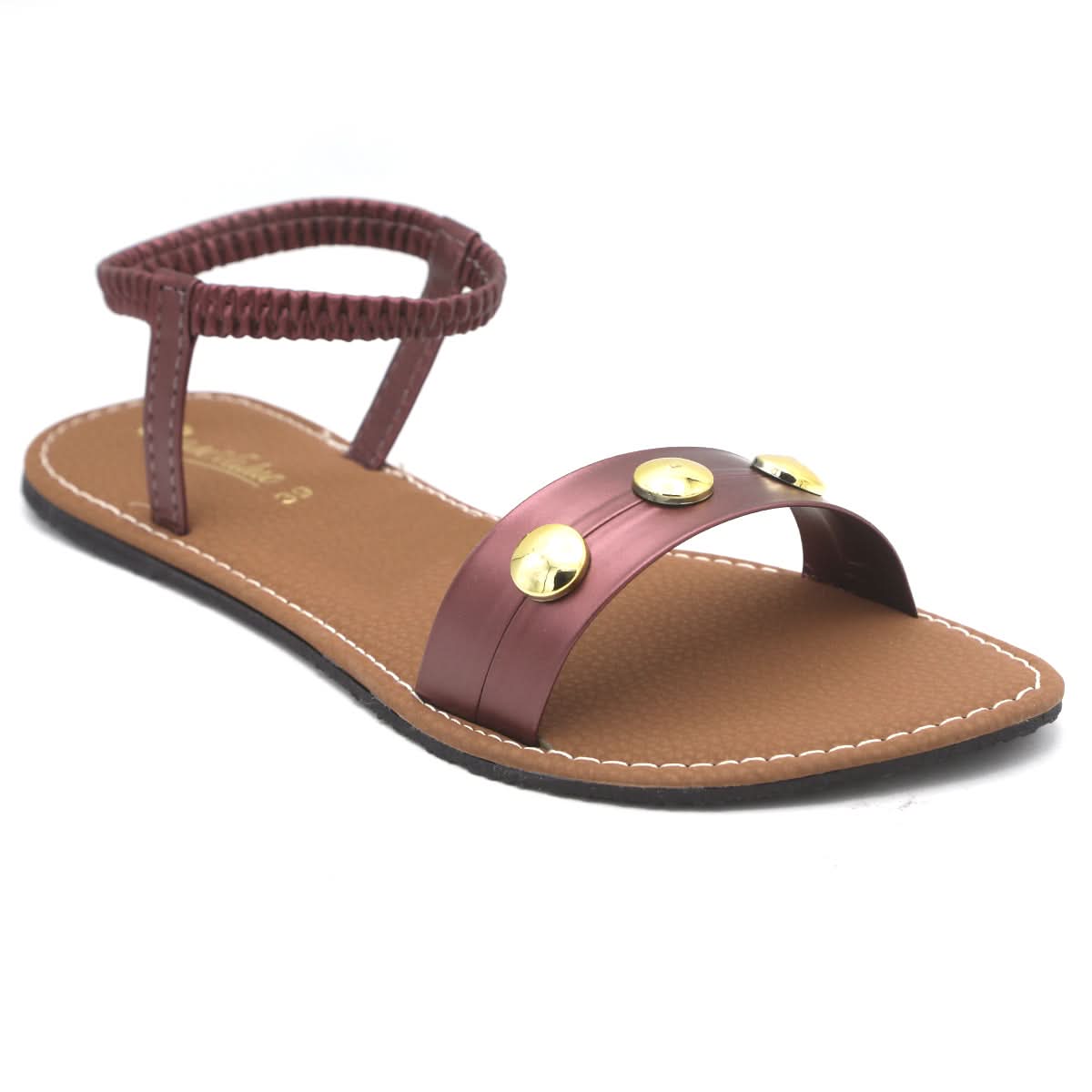 Women's Sandal - Maroon, Women, Sandals, Chase Value, Chase Value