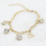 Women's Bracelet - Golden, Women, Bangles & Bracelets, Chase Value, Chase Value