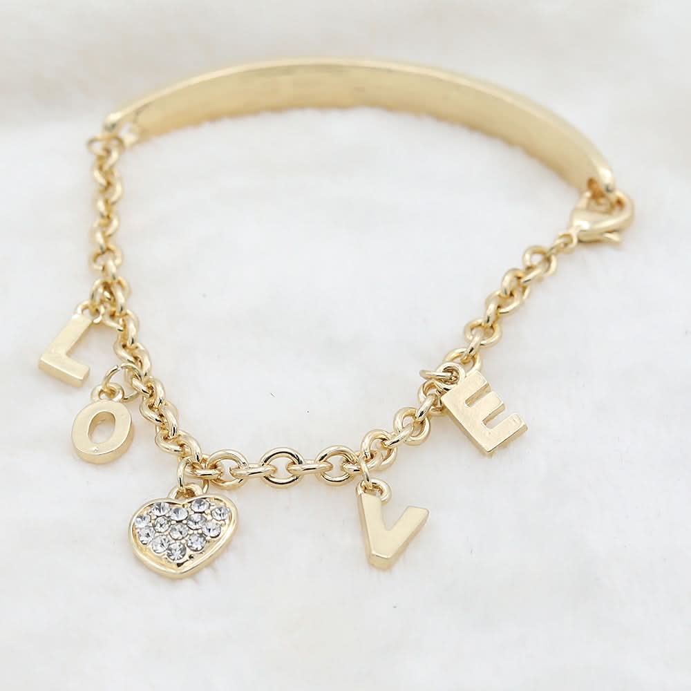Women's Bracelet - Golden, Women, Bangles & Bracelets, Chase Value, Chase Value