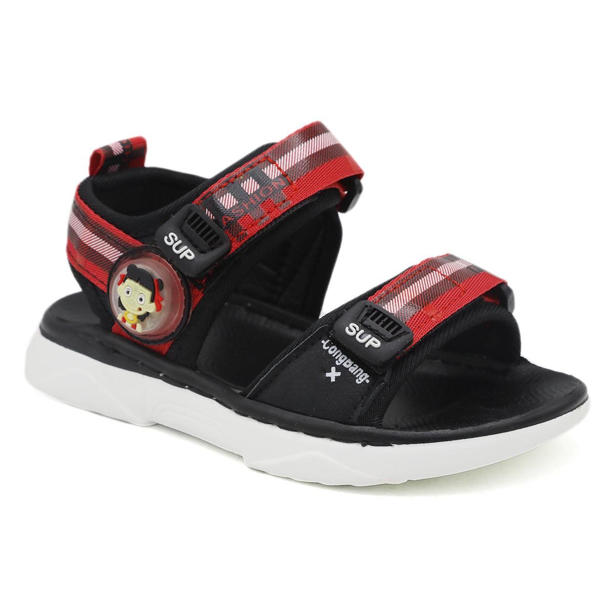 Boys Sandal-A508 - Red, Kids, Boys Sandals, Chase Value, Chase Value
