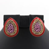 Women's 3D Locket Set - Red, Women, Jewellery Set, Chase Value, Chase Value