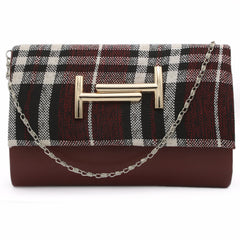 Women's Clutch - Maroon, Women, Clutches, Chase Value, Chase Value