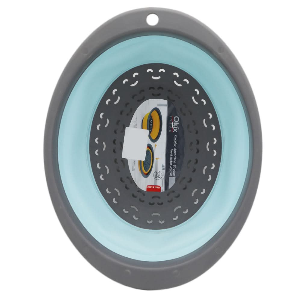 Circular Accordion Strainer - Cyan, Home & Lifestyle, Kitchen Tools And Accessories, Chase Value, Chase Value