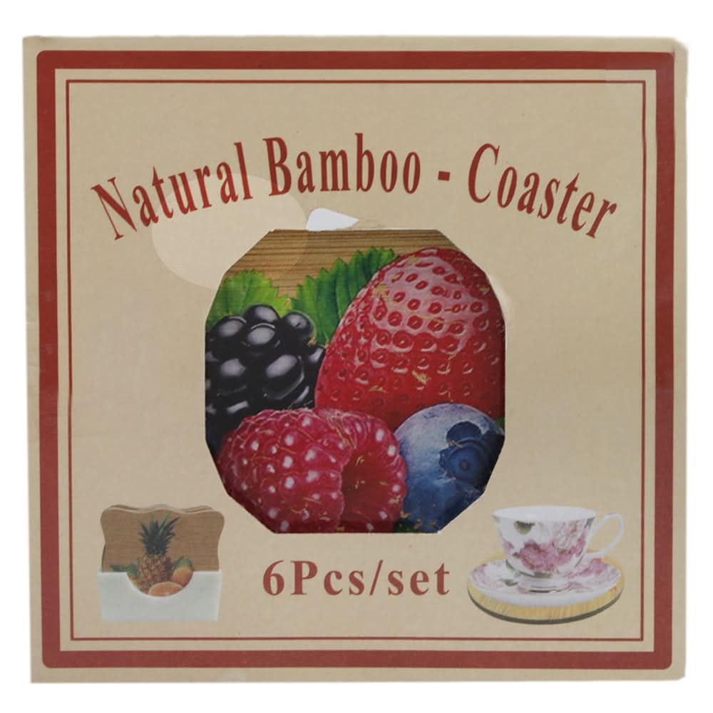 Wood Tea Coaster - A2, Home & Lifestyle, Decoration, Chase Value, Chase Value