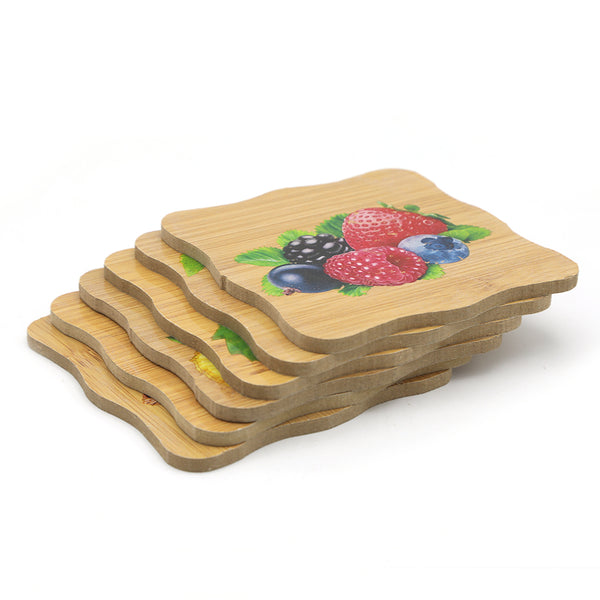 Wood Tea Coaster - A2, Home & Lifestyle, Decoration, Chase Value, Chase Value