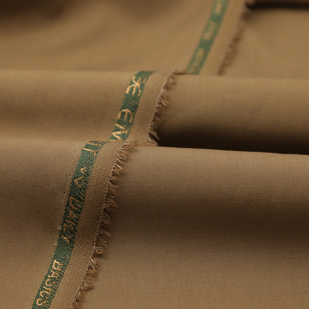 Eminent Men's Daily Basics Un-Stitched Suit - Dark Brown, Men, Unstitched Fabric, Eminent, Chase Value