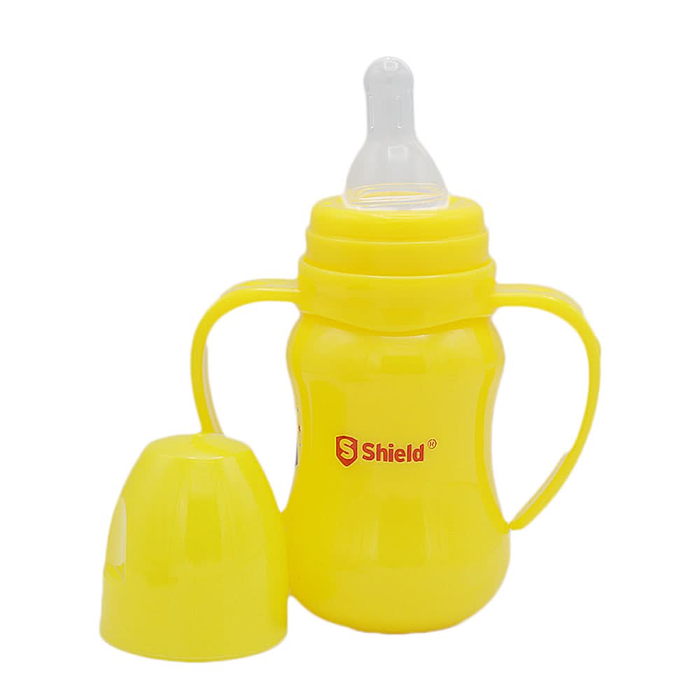 Shield Feeder (Opaque) 125 Ml Yellow, Kids, Feeding Supplies, Chase Value, Chase Value