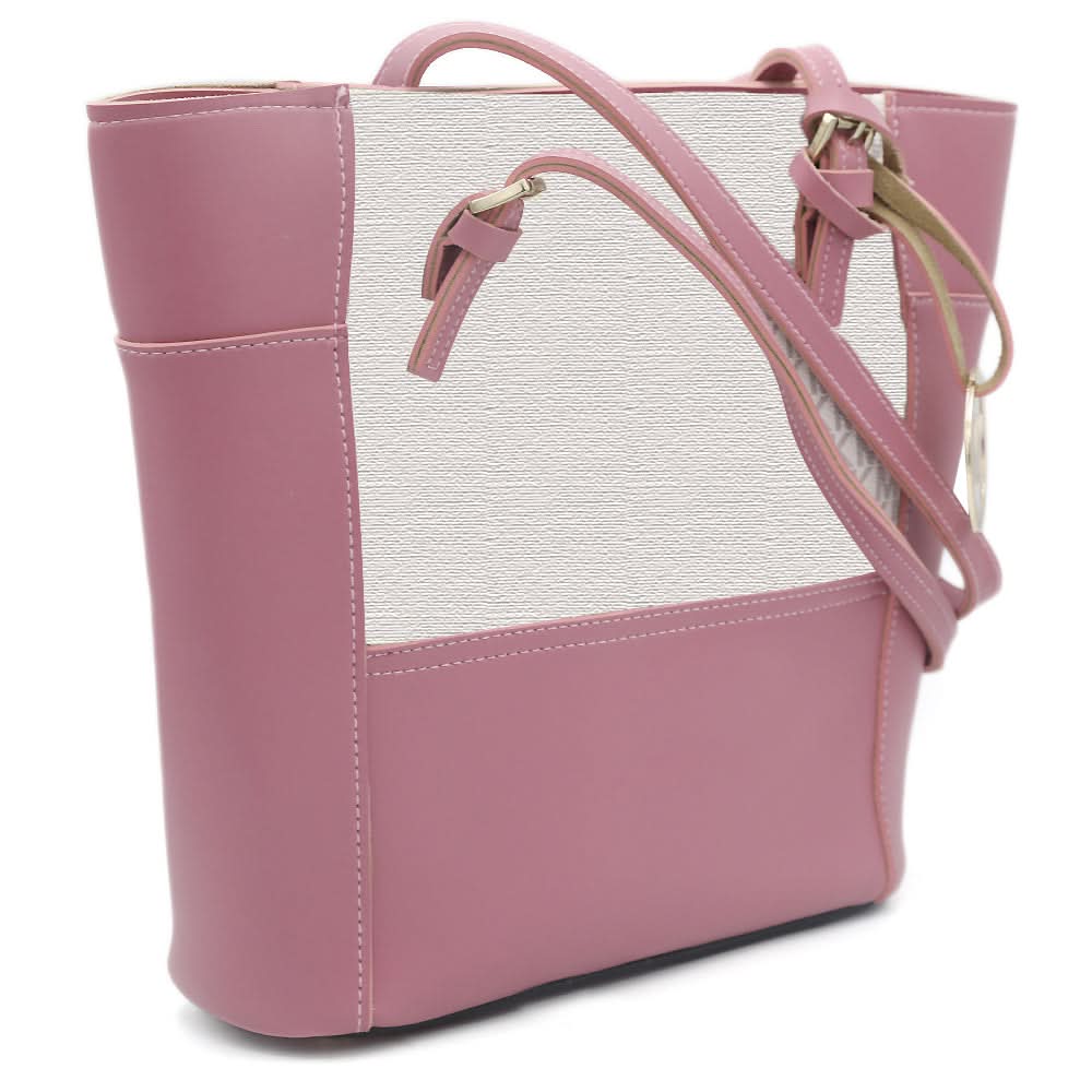 Women's Handbag H-81 - Pink & Navy Blue, Women, Bags, Chase Value, Chase Value