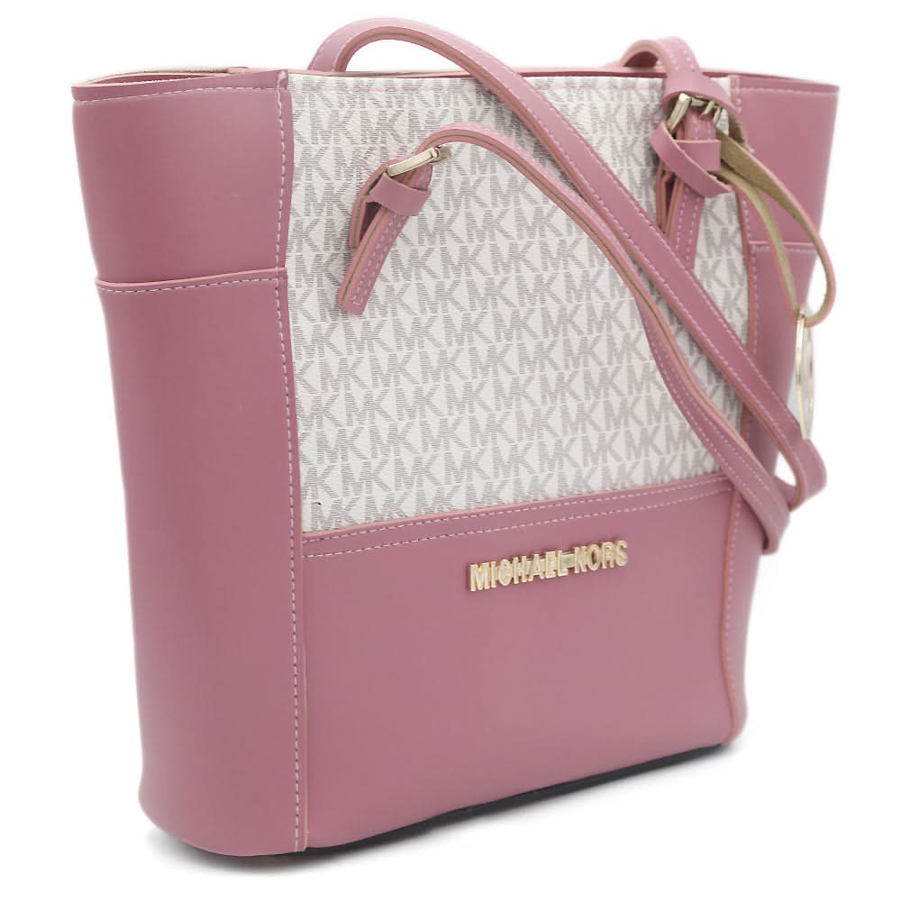 Women's Handbag H-81 - Pink & Fawn, Women, Bags, Chase Value, Chase Value