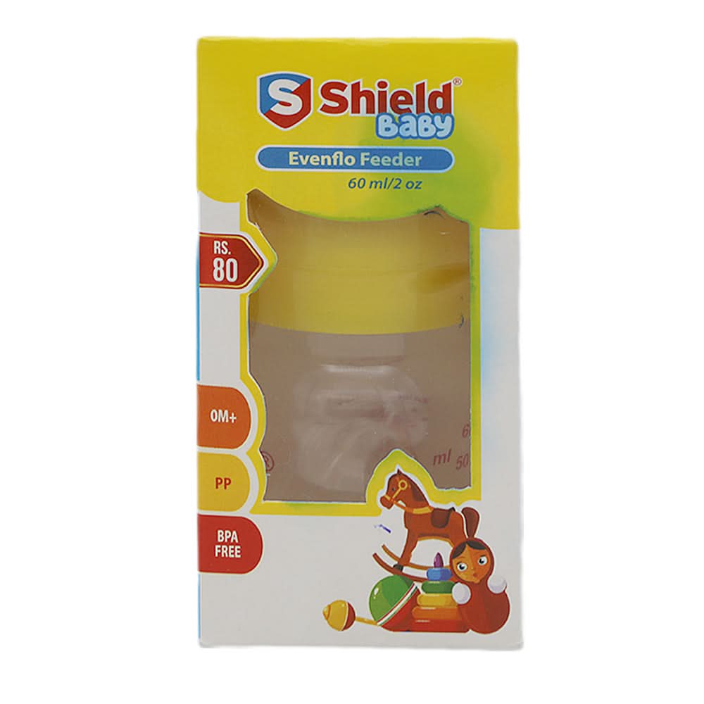 Shield Feeder 60Ml Yellow, Kids, Feeding Supplies, Chase Value, Chase Value