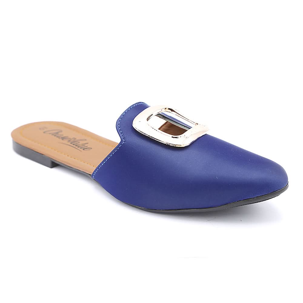 Women's Backless Slipper - Blue, Women, Slippers, Chase Value, Chase Value