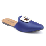 Women's Backless Slipper - Blue, Women, Slippers, Chase Value, Chase Value