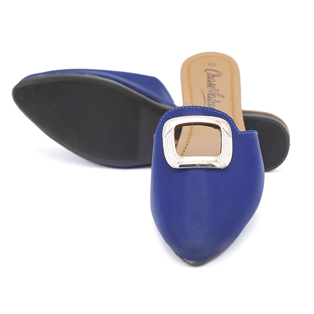 Women's Backless Slipper - Blue, Women, Slippers, Chase Value, Chase Value