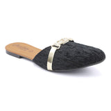 Women's Backless Slipper - Black, Women, Slippers, Chase Value, Chase Value