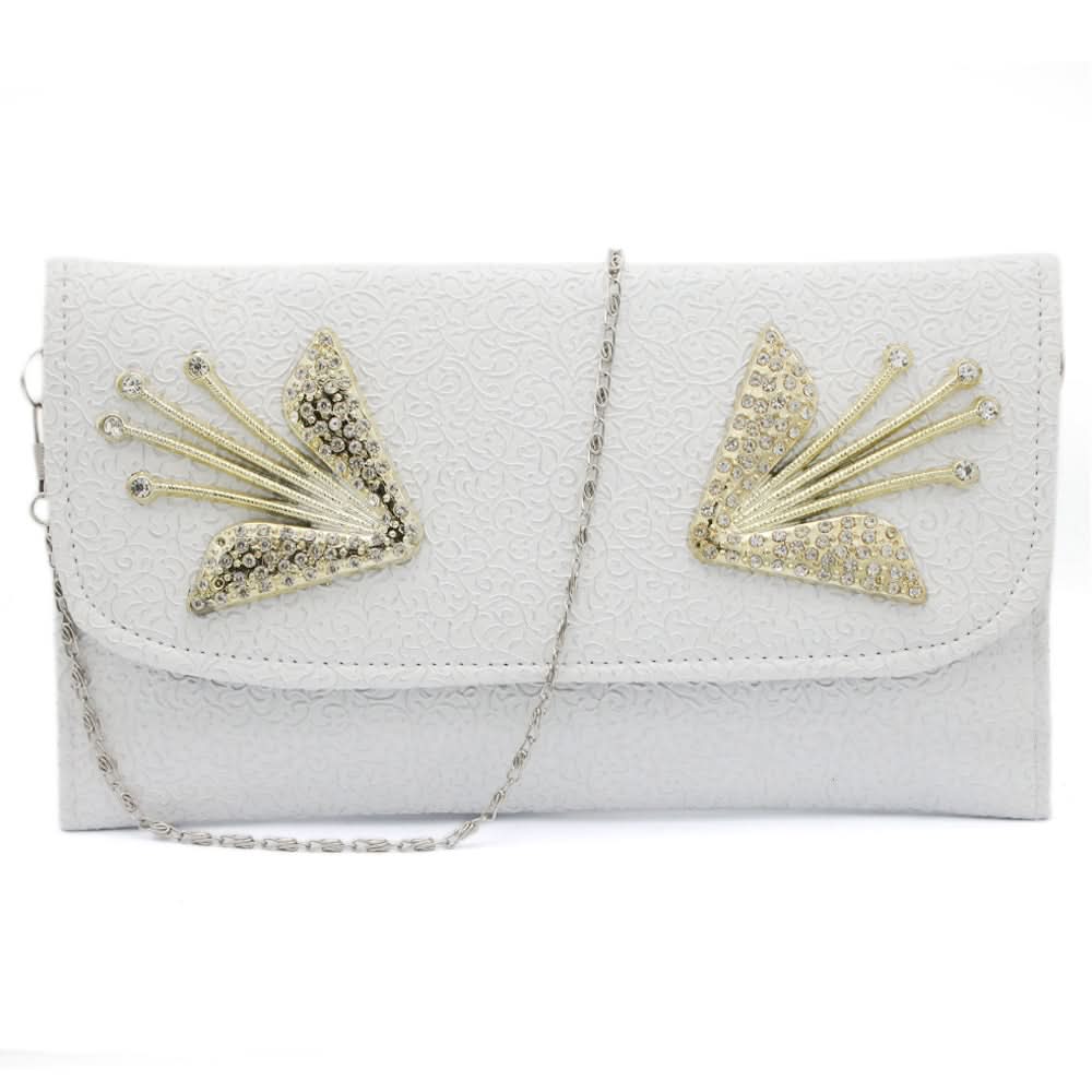 Women's Clutch - White, Women, Clutches, Chase Value, Chase Value