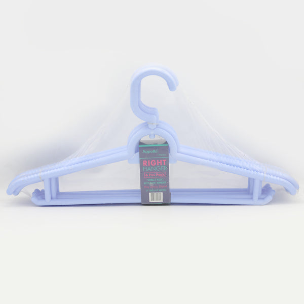 Appollo Right Hanger 6 Piece - Blue, Home & Lifestyle, Accessories, Chase Value, Chase Value