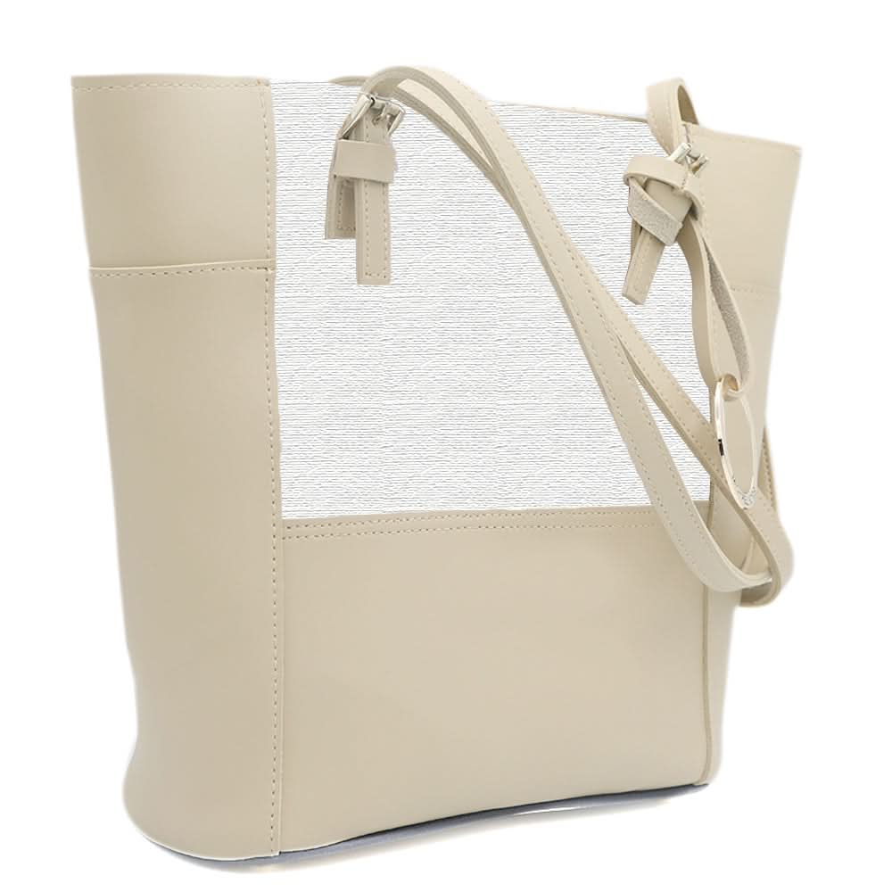 Women's Handbag H-81 - Beige & Fawn, Women, Bags, Chase Value, Chase Value