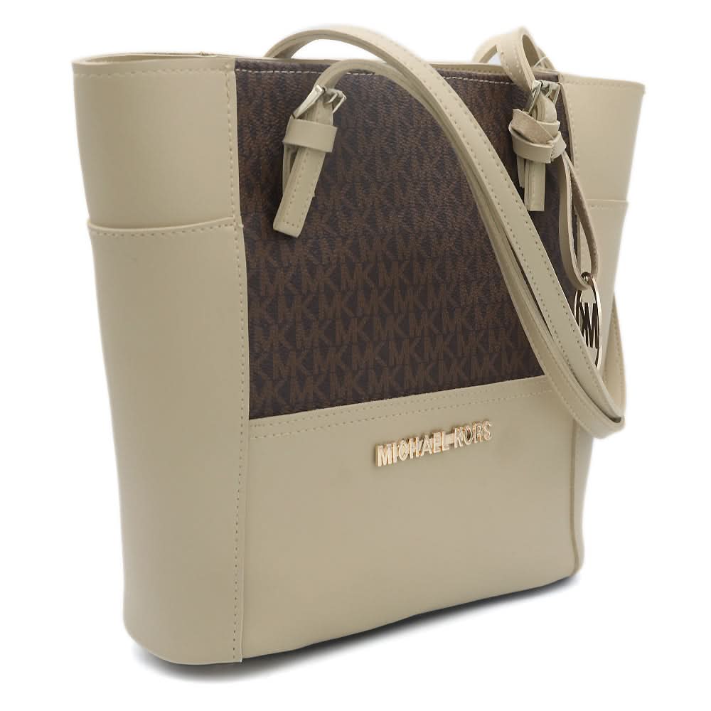 Women's Handbag H-81 - Beige & Coffee, Women, Bags, Chase Value, Chase Value