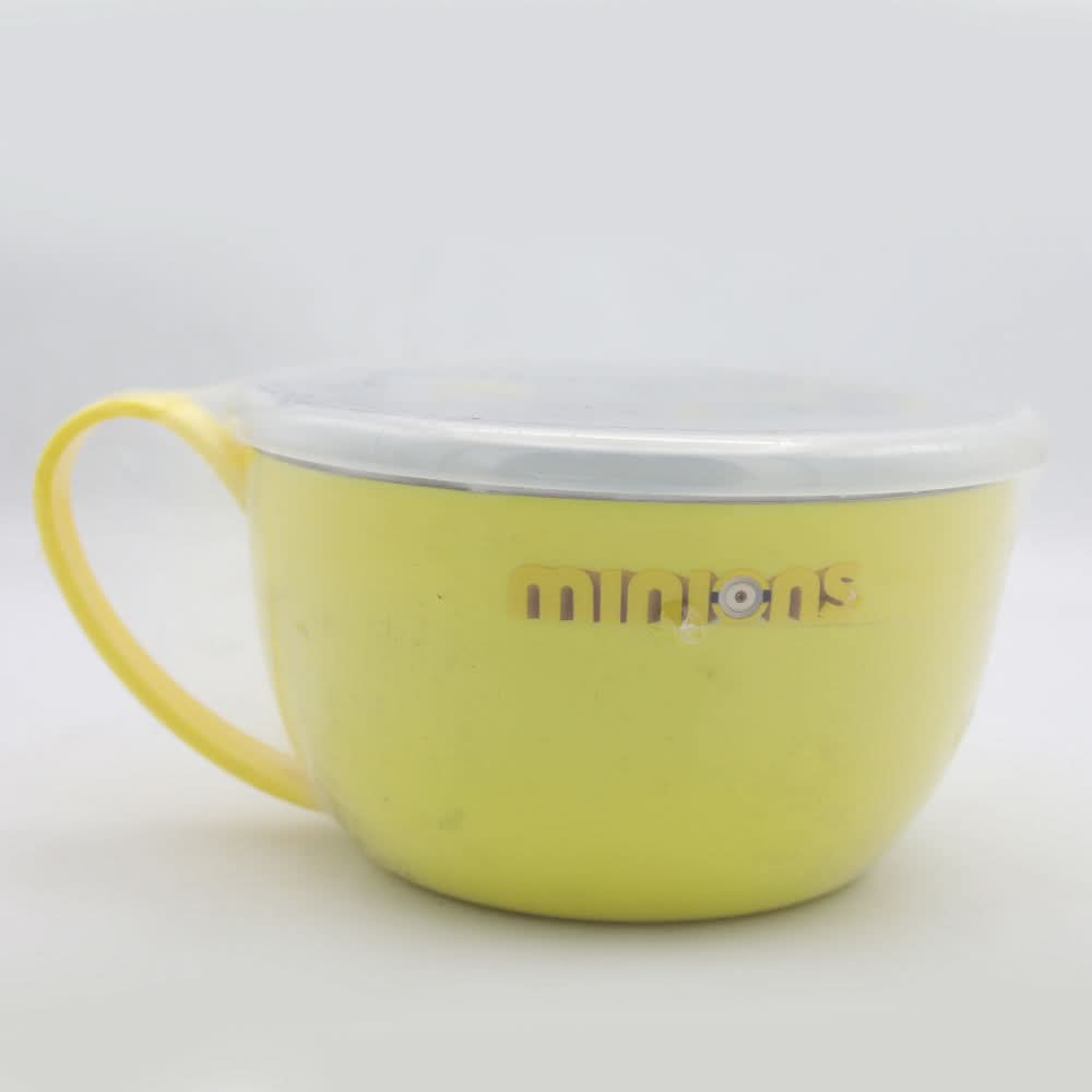Stainless Steel Kids Bowl - Yellow, Home & Lifestyle, Serving And Dining, Chase Value, Chase Value
