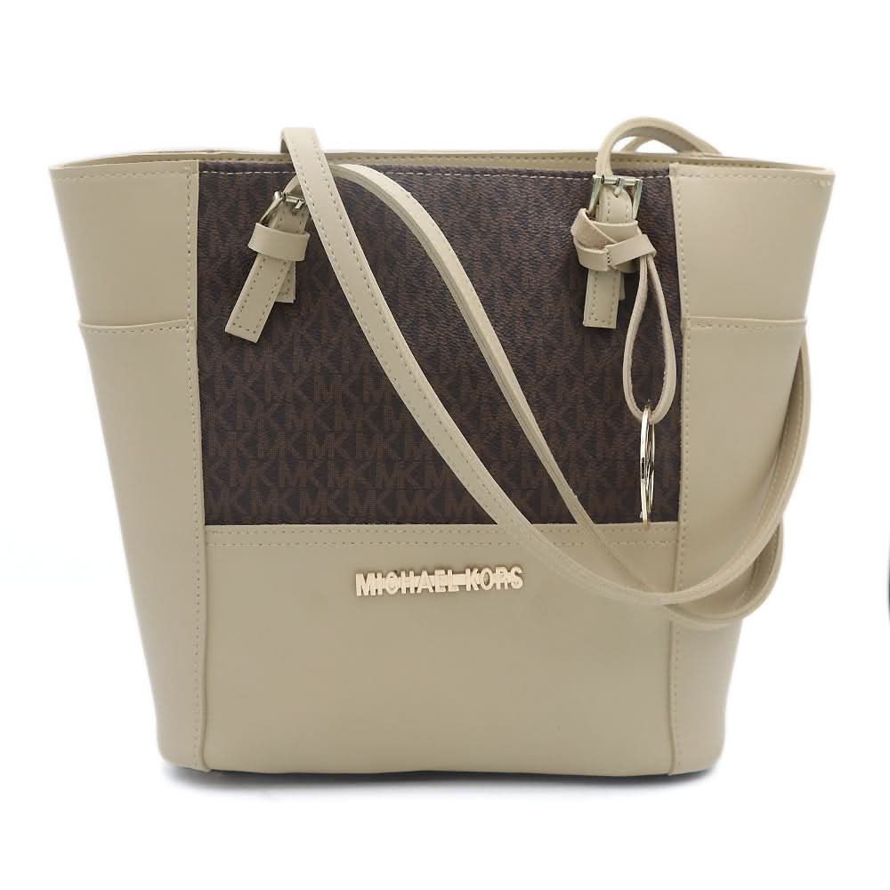 Women's Handbag H-81 - Beige & Coffee, Women, Bags, Chase Value, Chase Value