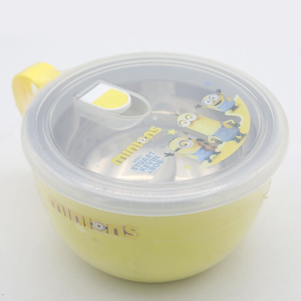 Stainless Steel Kids Bowl - Yellow, Home & Lifestyle, Serving And Dining, Chase Value, Chase Value