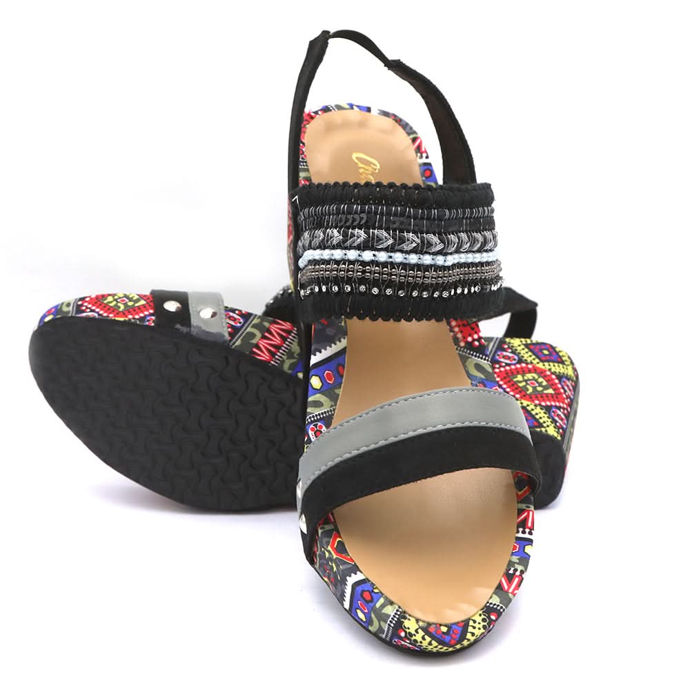 Women's Sandal - Black, Women, Heels, Chase Value, Chase Value