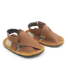 Newborn Peshawari Sandals  - Brown, Kids, NB Shoes And Socks, Chase Value, Chase Value