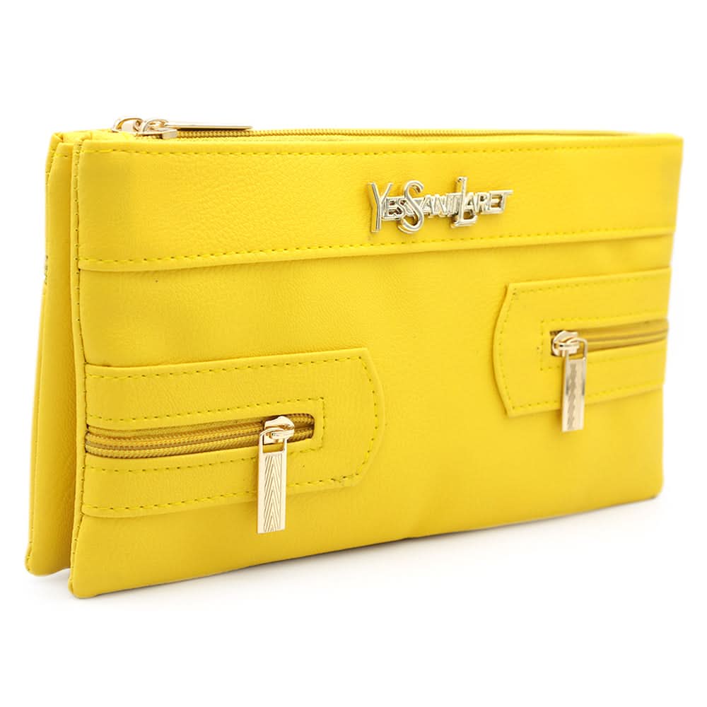 Women's Clutch - Yellow, Women, Clutches, Chase Value, Chase Value
