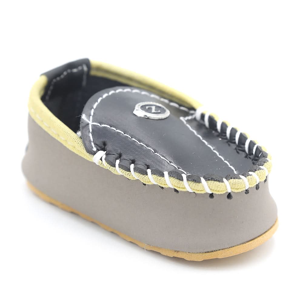 Newborn Boys Loafers - Black & Beige, Kids, NB Shoes And Socks, Chase Value, Chase Value