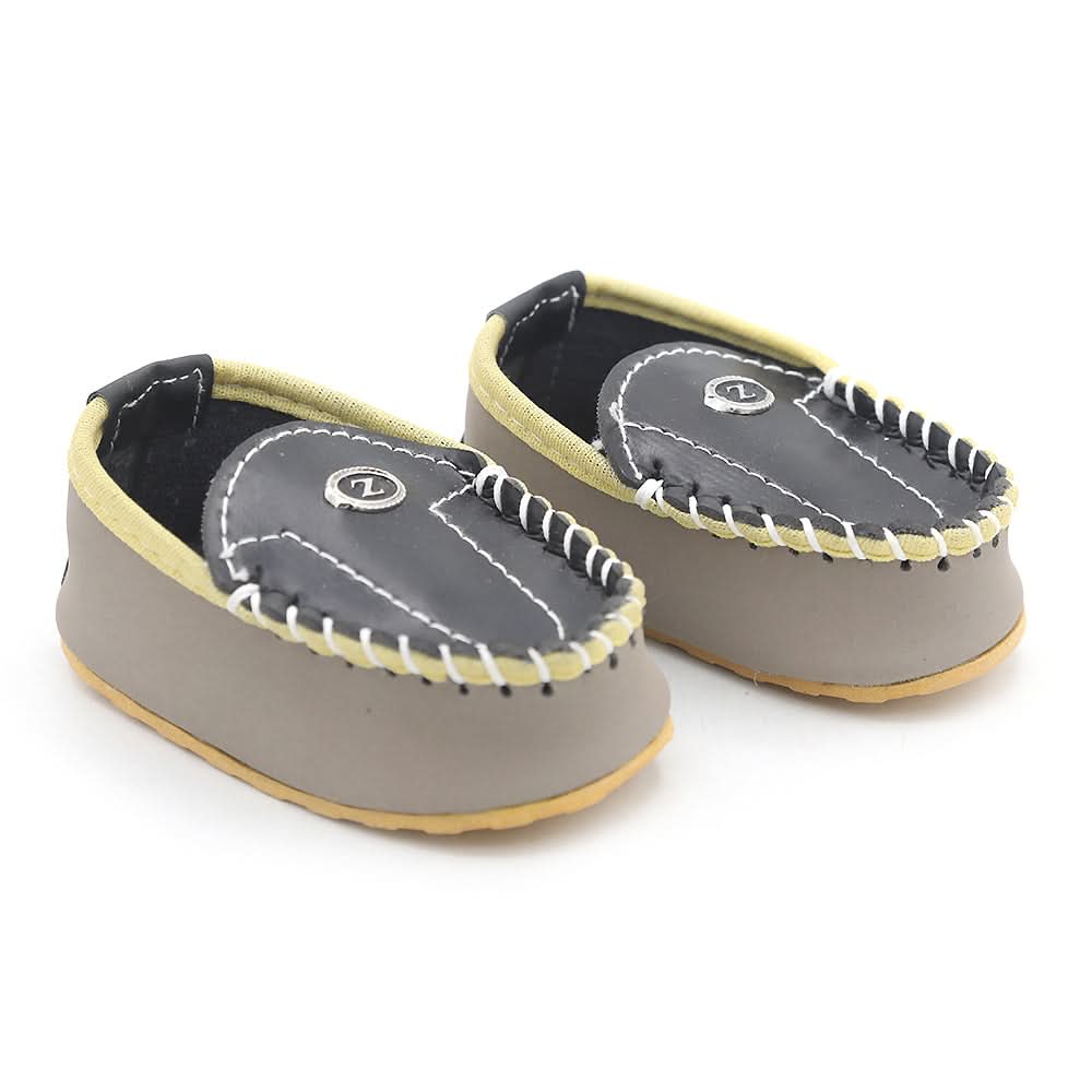 Newborn Boys Loafers - Black & Beige, Kids, NB Shoes And Socks, Chase Value, Chase Value