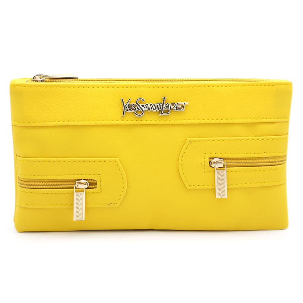 Women's Clutch - Yellow, Women, Clutches, Chase Value, Chase Value