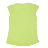 Girls Printed Half Sleeves T-Shirt 4702 - Light Green, Kids, Girls T-Shirts, Chase Value, Chase Value